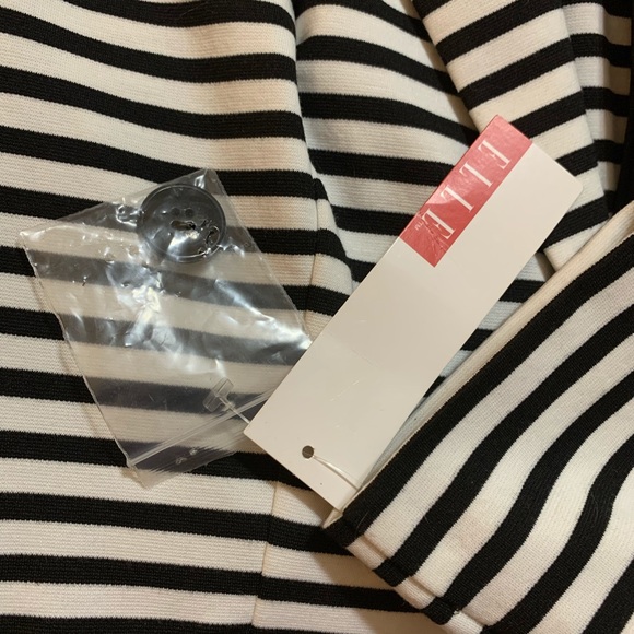 Elle Striped Peplum Blazer - Picture 8 of 8